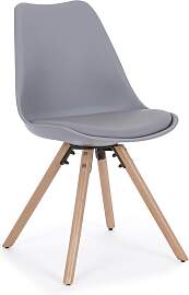 Stuhl New Trend 4er-Set, Kunstleder gepolstert,