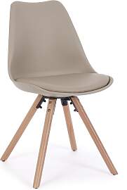 Stuhl New Trend 4er-Set, Kunstleder und