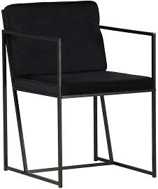 Stuhl Reichmond Schwarz/Grau