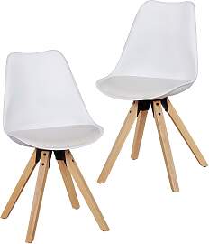 Stuhl-Set in Weiß ´LIMA´