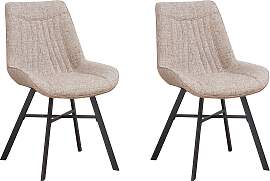 Stuhl-Set Samuel ca. 53x87 cm 2er-Set Weiß