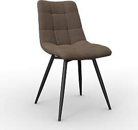 Stuhl Suri Braun Chenille Drehbar Gepolstert