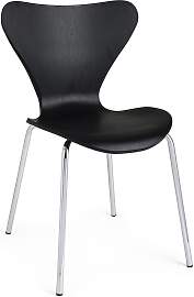 Stuhl Tessa 4er-Set, Kunststoff und Metall,