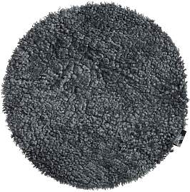 Stuhlauflage Schaffell - 33 cm Charcoal