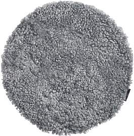 Stuhlauflage Schaffell - 38 cm Graphite
