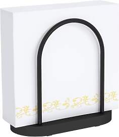 STWWO Serviettenhalter Gebogen,Serviettenhalter