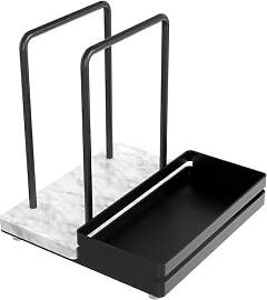 STWWO Serviettenhalter Schwarz, Serviettenhalter