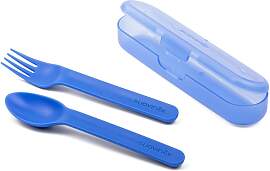 Suavinex Booo Besteck Blue 12m+ 1 St.