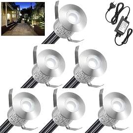 SUBOSI 6er Led Einbaustrahler aussen 0.5W Ø22mm