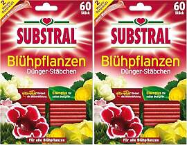 Substral Dünger-Stäbchen für Blühpflanzen mit