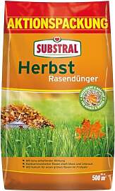 SUBSTRAL Herbst Rasendünger, kaliumreicher