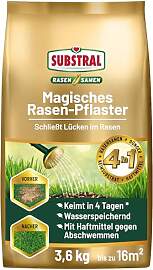 Substral Magisches Rasen-Pflaster, 4in1