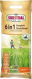 SUBSTRAL Naturen 6in1 Komplett Rasendünger, mit
