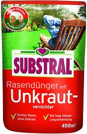 Substral Rasendünger mit Unkrautvernichter f. 450 