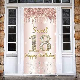 Süßer 18. Geburtsta g Mädchen Deko, Sweet 18