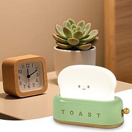 Süßer Toaster LED Nachtlicht, Woukksy