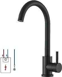 Suguword Niederdruck Armatur Küche 360° Drehbare 