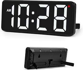 Sukeen Digitale Wanduhr Tischuhr, Digital Uhr Wand 