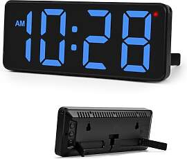 Sukeen Digitale Wanduhr Tischuhr, Digital Uhr Wand 