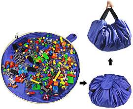SUMBABO Spielzeug Aufraeumsack Teppich Sack für
