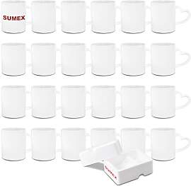 Sumex 24 Stück Sublimation rohlinge