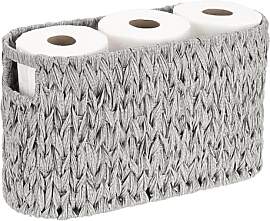 SUMNACON Gewebtes Toilettenpapierkorb stehend