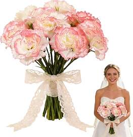Sumneo Seidennelken, künstliche Blumen,