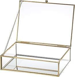 SUMTree Gold Vintage Schmuckschatulle mit