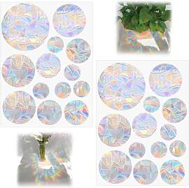 Suncatcher Sticker Kreis,26 PCS Prisma