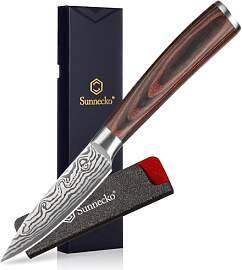 Sunnecko 9cm Gemüsemesser Obstmesser, Klein