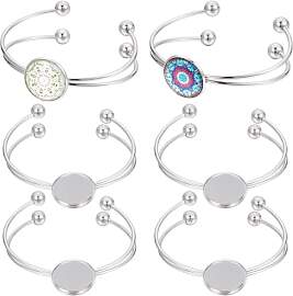 SUNNYCLUE 8 Stück Cabochon Armband Rohlinge