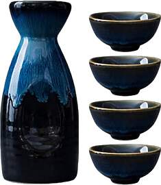 SUNOYA Sake-Set,5 Stück 300ML Traditionelles