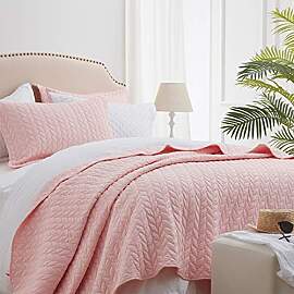 SunStyle Home Steppdecken-Set für Doppelbett