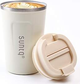 SUNTQ Kaffeebecher to go aus Edelstahl -