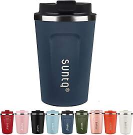 SUNTQ Kaffeebecher to go aus Edelstahl -