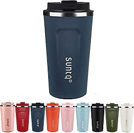 SUNTQ Kaffeebecher to go aus Edelstahl -