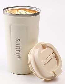SUNTQ Kaffeebecher to go aus Edelstahl -