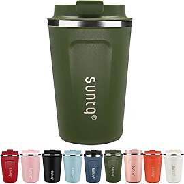 SUNTQ Kaffeebecher to go aus Edelstahl -
