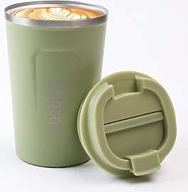 SUNTQ Kaffeebecher to go aus Edelstahl -
