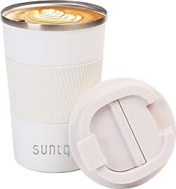 SUNTQ Kaffeebecher to go Thermo aus Edelstahl