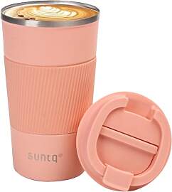 SUNTQ Kaffeebecher to go Thermo aus Edelstahl -