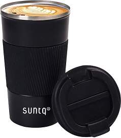 SUNTQ Kaffeebecher to go Thermo aus Edelstahl -