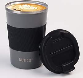 SUNTQ Kaffeebecher to go Thermo aus Edelstahl -