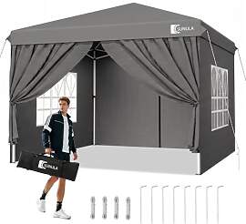 Sunula Pavillon 3x3 Wasserdicht Stabil Winterfest