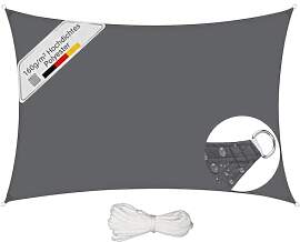 Sunula Sonnensegel Wasserdicht 3x4m Rechteckig – 