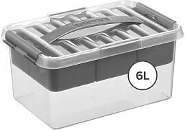 Sunware Q-line Aufbewahrungsbox mit Einsatz 6L -