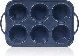 SUPER KITCHEN Jumbo Muffinform Silikon mit