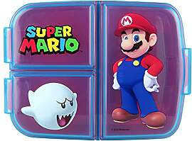 Super Mario Brotdose Kinder - Lunchbox mit 3