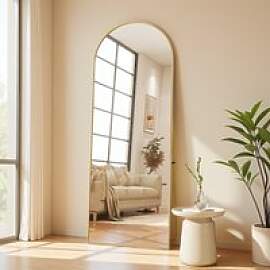 Superaly Gebogener Hochauflösender Standspiegel,