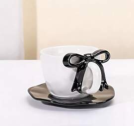 SuperglockT niedliche Kaffeetasse 3d Schleife